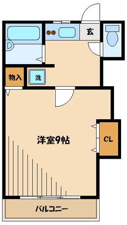 アバン２の物件間取画像